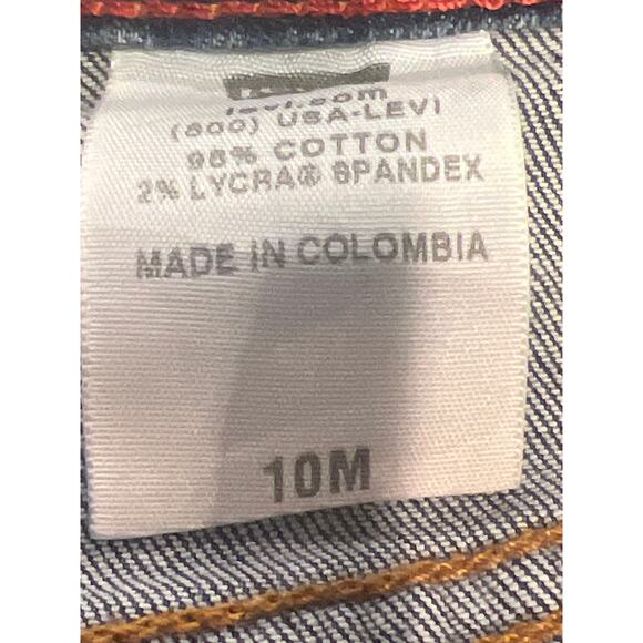 Levi’s Women’s Classic Relaxed Boot Cut Leg Stretch Denim Jeans Size 10M‎ Blue - Picture 5 of 5